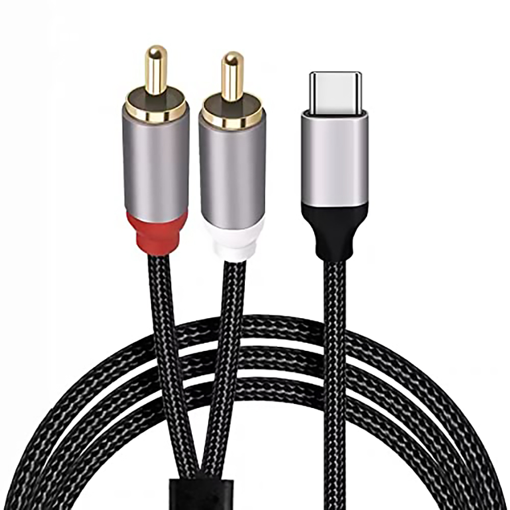 Audio Home Cinema - USB C - 2 RCA Ses