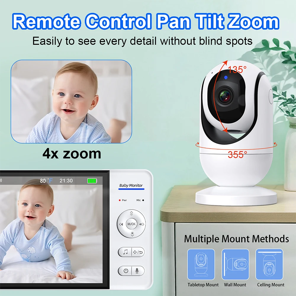 Hiçbir WiFi 7 Inç Bebek Monitö - Home Cinema Wireless incelemesi ve fiyatı